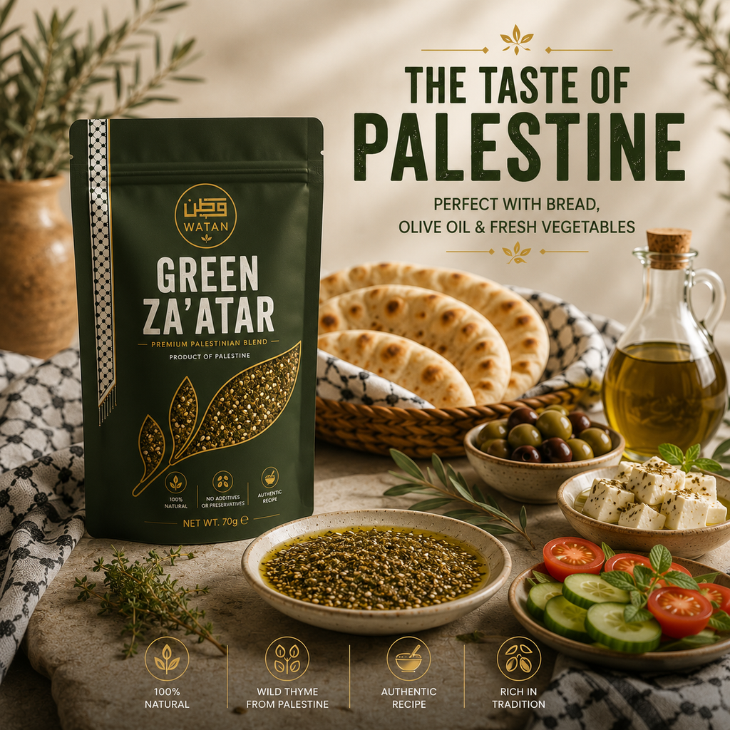 Za'atar verde — Timo selvatico palestinese